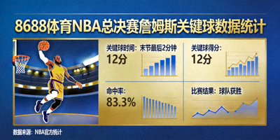 8688体育NBA总决赛詹姆斯关键球数据统计图文报道